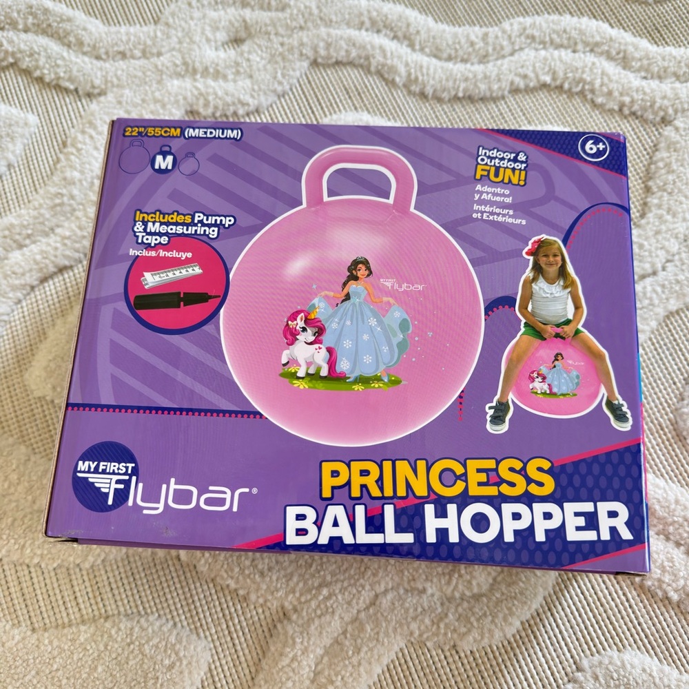 Princess Ball Hopper with Pump new in box